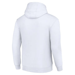 Philadelphia Eagles Starter Unisex Color Scratch Fleece Pullover Hoodie White | NFL