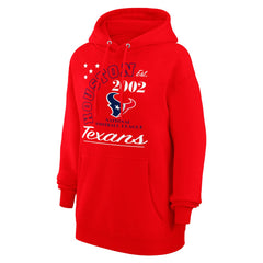 Houston Texans Starter Unisex Arch Team Fleece Pullover Hoodie Red | NFL