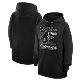 Atlanta Falcons Starter Unisex Arch Team Fleece Pullover Hoodie Black | NFL