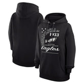 Philadelphia Eagles Starter Unisex Arch Team Fleece Pullover Hoodie Black | NFL