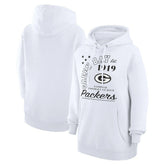 Green Bay Packers Starter Unisex Arch Team Fleece Pullover Hoodie White | NFL