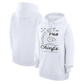 Kansas City Chiefs Starter Unisex Arch Team Fleece Pullover Hoodie White | NFL