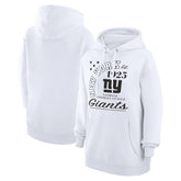 New York Giants Starter Unisex Arch Team Fleece Pullover Hoodie White | NFL