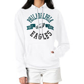 Philadelphia Eagles G-III 4Her by Carl Banks Women's City Graphic Team Fleece Pullover Hoodie White | NFL