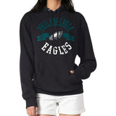 Philadelphia Eagles G-III 4Her by Carl Banks Women's City Graphic Team Fleece Pullover Hoodie Black | NFL