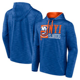 New York Islanders Fanatics Never Quit Pullover Hoodie - Royal - NHL