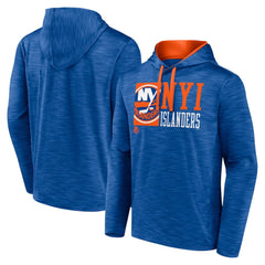 New York Islanders Fanatics Never Quit Pullover Hoodie - Royal - NHL