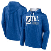 Tampa Bay Lightning Fanatics Never Quit Pullover Hoodie - Blue - NHL