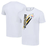 Pittsburgh Steelers Starter Color Scratch T-Shirt White | NFL