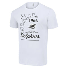 Miami Dolphins Starter City Arch Team T-Shirt White | NFL