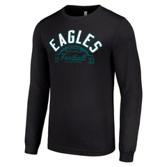 Philadelphia Eagles Starter Half Ball Team Long Sleeve T-Shirt Black | NFL