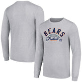 Chicago Bears Starter Half Ball Team Long Sleeve T-Shirt Heather Gray | NFL
