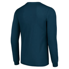 Chicago Bears Starter Color Scratch Long Sleeve T-Shirt Navy | NFL