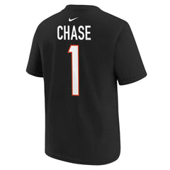 Ja'Marr Chase Cincinnati Bengals Preschool Player Name & Number T-Shirt Black | Nike for Sale