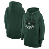 Dallas Stars G-III 4Her by Carl Banks Women's City Graphic Fleece Pullover Hoodie - Green - NHL