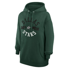 Dallas Stars G-III 4Her by Carl Banks Women's City Graphic Fleece Pullover Hoodie - Green - NHL