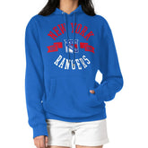 New York Rangers G-III 4Her by Carl Banks Women's City Graphic Fleece Pullover Hoodie - Blue - NHL