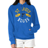 St. Louis Blues G-III 4Her by Carl Banks Women's City Graphic Fleece Pullover Hoodie - Blue - NHL