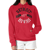 Detroit Red Wings G-III 4Her by Carl Banks Women's City Graphic Fleece Pullover Hoodie - Red - NHL
