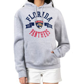 Florida Panthers G-III 4Her by Carl Banks Women's City Graphic Fleece Pullover Hoodie - Heather Gray - NHL