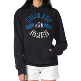 Colorado Avalanche G-III 4Her by Carl Banks Women's City Graphic Fleece Pullover Hoodie - Black - NHL