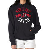 New Jersey Devils G-III 4Her by Carl Banks Women's City Graphic Fleece Pullover Hoodie - Black - NHL
