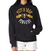 Pittsburgh Penguins G-III 4Her by Carl Banks Women's City Graphic Fleece Pullover Hoodie - Black - NHL