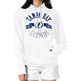 Tampa Bay Lightning G-III 4Her by Carl Banks Women's City Graphic Fleece Pullover Hoodie - White - NHL