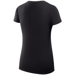 Boston Bruins G-III 4Her by Carl Banks Women's Super-Slim Fit Lightweight City Graphic V-Neck T-Shirt - Black - NHL