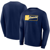 Milwaukee Brewers Fanatics Focus Fleece Pullover Sweatshirt - MLB