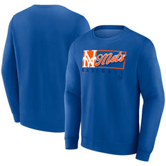 New York Mets Fanatics Focus Fleece Pullover Sweatshirt - MLB