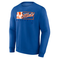 New York Mets Fanatics Focus Fleece Pullover Sweatshirt - MLB