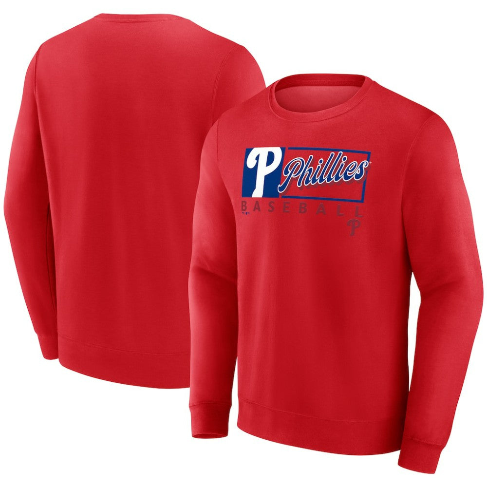 Philadelphia Phillies Fanatics Focus Fleece Pullover Sweatshirt - MLB