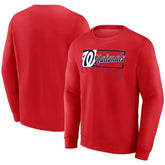 Washington Nationals Fanatics Focus Fleece Pullover Sweatshirt - MLB