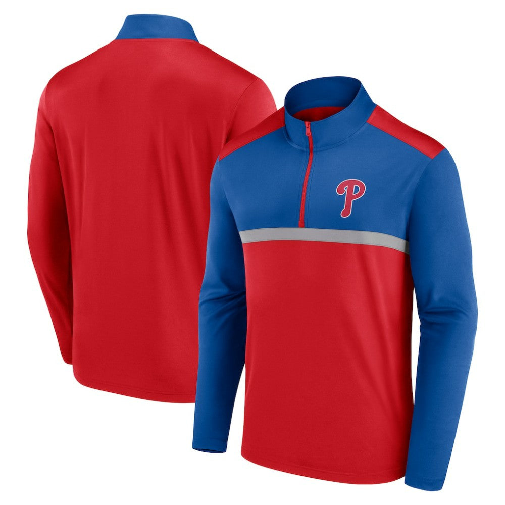 Philadelphia Phillies Fanatics Unstoppable Quarter-Zip Top - MLB