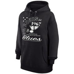 St. Louis Blues Starter Arch City Team Graphic Fleece Pullover Hoodie - Black - NHL