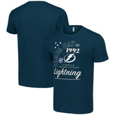 Tampa Bay Lightning Starter Arch City Team Graphic T-Shirt - Navy - NHL
