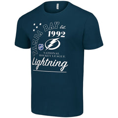 Tampa Bay Lightning Starter Arch City Team Graphic T-Shirt - Navy - NHL