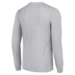 Chicago Blackhawks Starter Arch City Theme Graphic Long Sleeve T-Shirt - Heather Gray - NHL