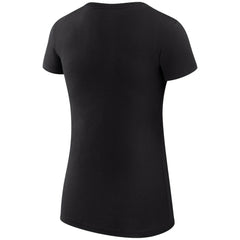 Minnesota Wild G-III 4Her by Carl Banks Women's Super-Slim Fit Lightweight Dot Print Team T-Shirt - Black - NHL