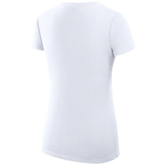 Tampa Bay Lightning G-III 4Her by Carl Banks Women's Super-Slim Fit Lightweight Dot Print Team V-Neck T-Shirt - White - NHL