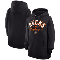 Anaheim Ducks Starter Puck Pullover Hoodie - Black - NHL