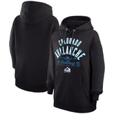 Colorado Avalanche Starter Puck Pullover Hoodie - Black - NHL