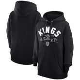 Los Angeles Kings Starter Puck Pullover Hoodie - Black - NHL