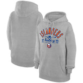 New York Islanders Starter Puck Pullover Hoodie - Heather Gray - NHL