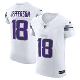 Justin Jefferson Minnesota Vikings Alternate Vapor F.U.S.E. Elite Player Jersey White | Nike for Sale