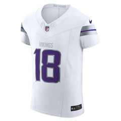Justin Jefferson Minnesota Vikings Alternate Vapor F.U.S.E. Elite Player Jersey White | Nike for Sale