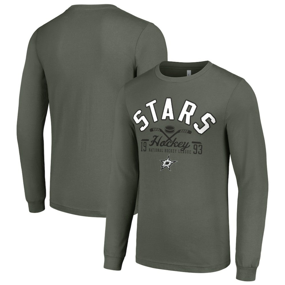 Dallas Stars Starter Puck Long Sleeve T-Shirt - Green - NHL