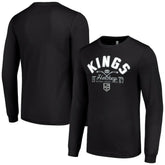 Los Angeles Kings Starter Puck Long Sleeve T-Shirt - Black - NHL