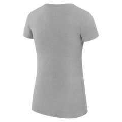 Boston Celtics G-III 4Her by Carl Banks Women's Super-Slim Fit Lightweight Basketball Love T-Shirt Heather Gray - NBA